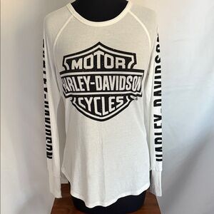 Soft Cream Base Layer~Harley Davidson